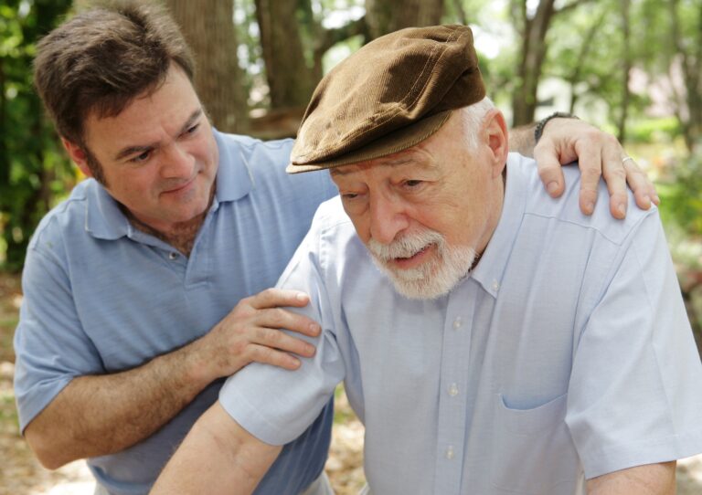 Concerned Son Senior Dad 768x542