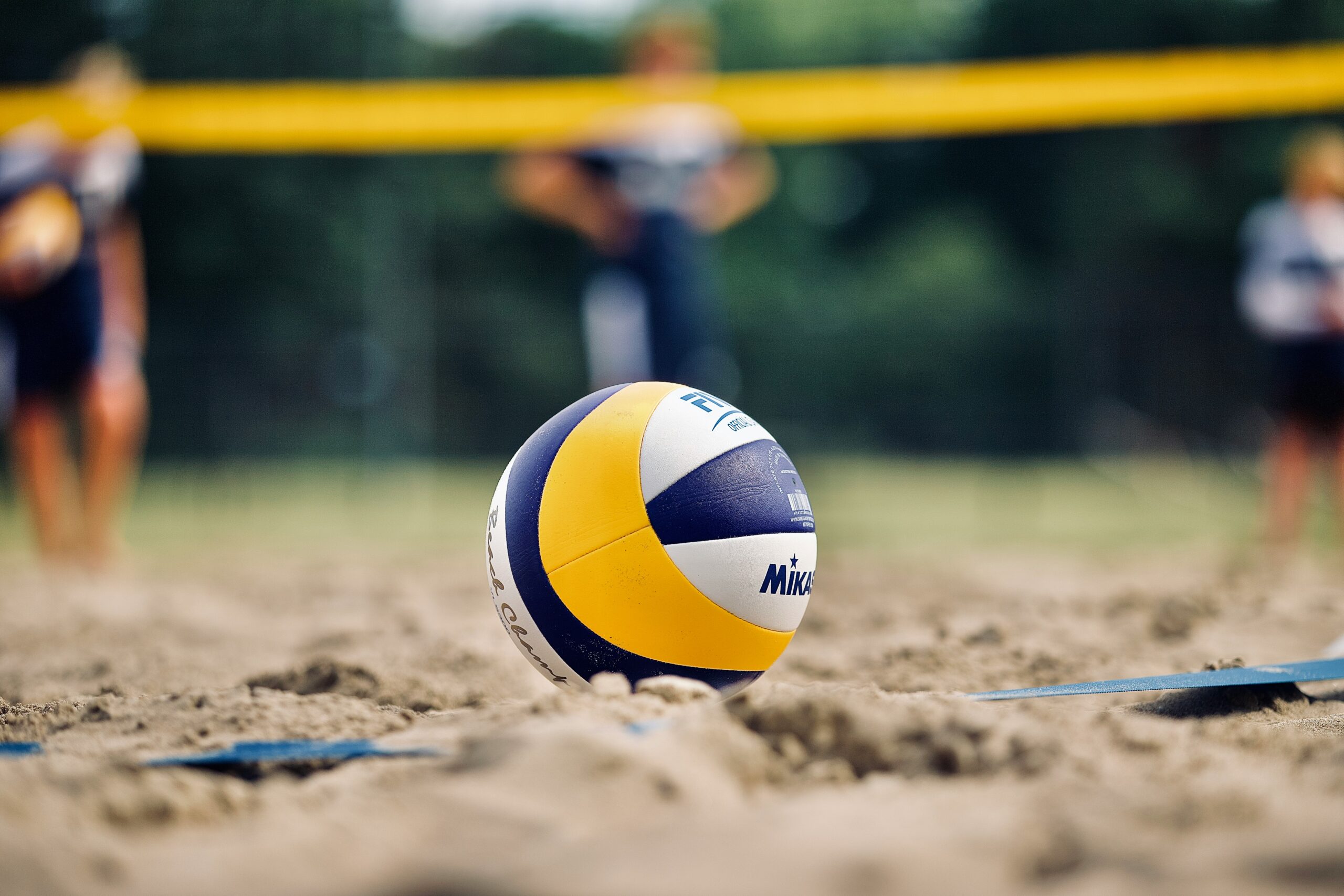 Giant volleyball game